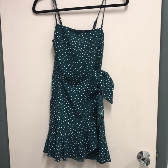 Princess Polly Dark Green Dress - Picture 1 of 4